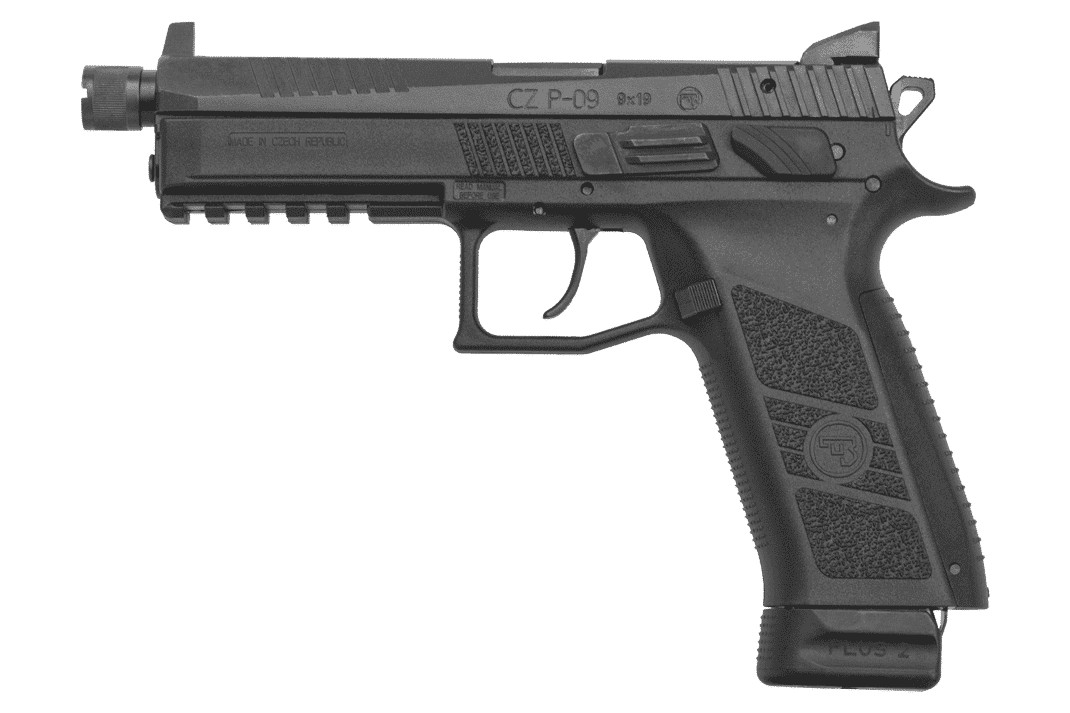 CZ P09 9MM 4.5'' BLK TB 21RD - Taurus Savings